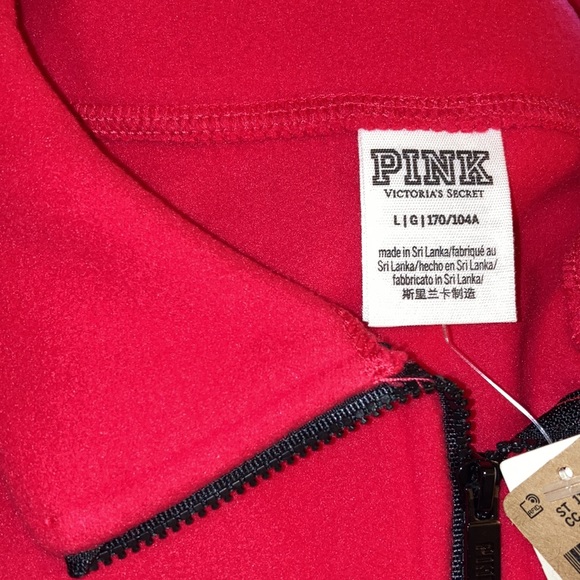 VS Pink Polar Fleece Half-Zip - Picture 6 of 6